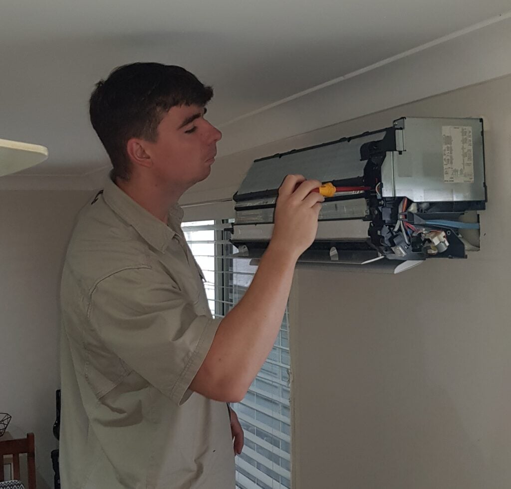 hays air conditioning cleaning ac unit